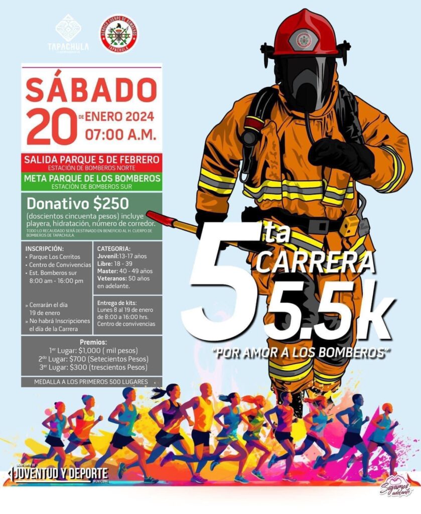 Carrera 5.5 K en Tapachula