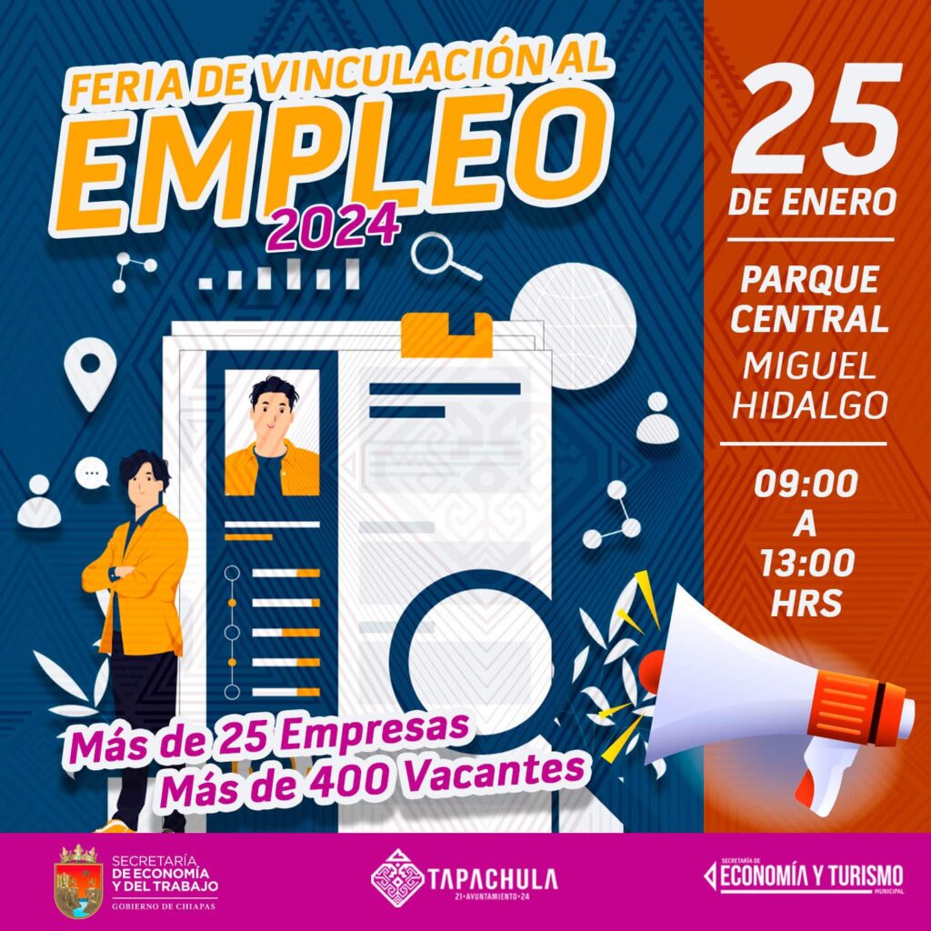 Feria del Empleo Tapachula Enero